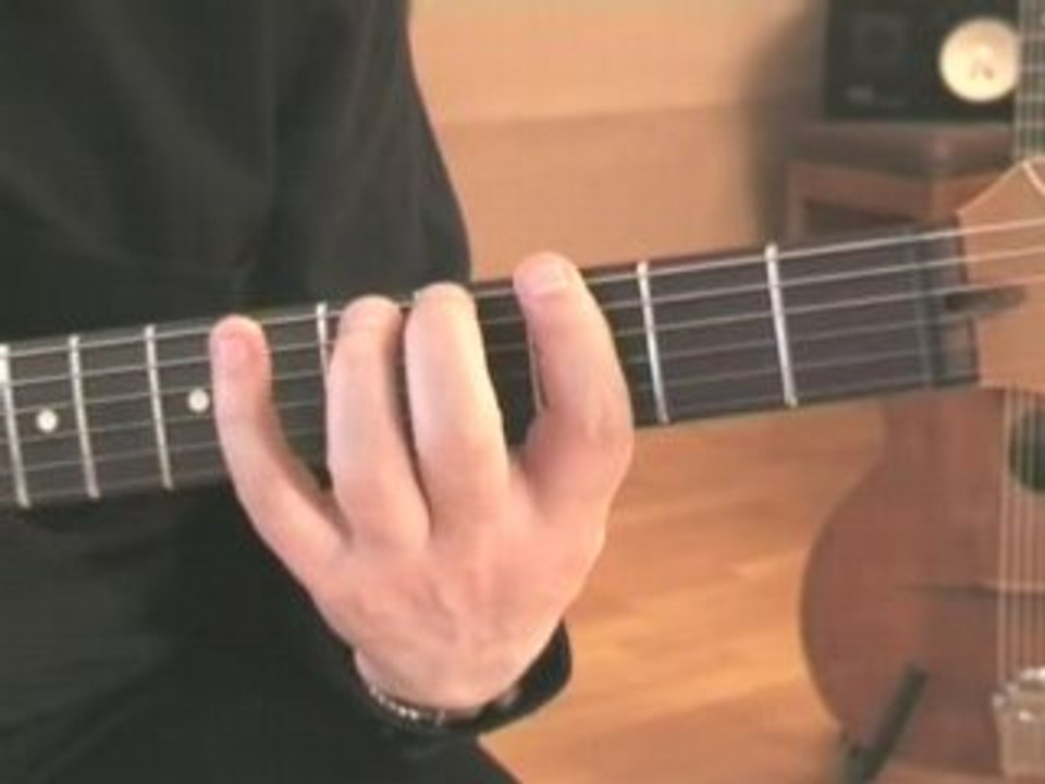 L'arpege mineur 7 a la guitare