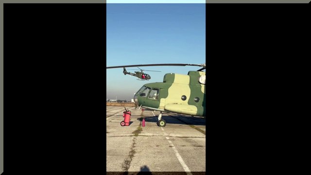 emGAZELA H-45 (SA342) Soko - Djed Mraz vizura2 Mahovljani LQBK Banja Luka 2023