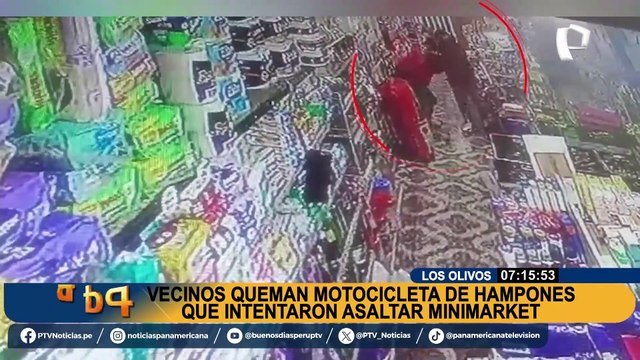 Intentan asaltar minimarket por segunda vez en la misma semana en Los Olivos