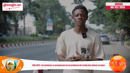 CAN 2023: les Ivoiriens se prononcent sur le problème de l'achat des tickets en ligne