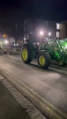 Farmers protesting in Dover