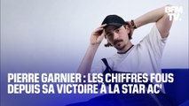 Pierre Garnier: les chiffres fous depuis sa victoire à la Star Academy