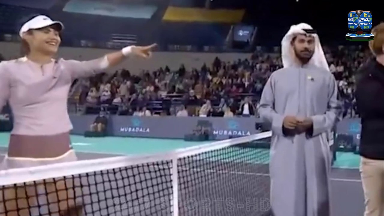 Emma Raducanu Left in Fits of Laughter after a Cat Invaded the Court ahead of the Abu Dhabi Open