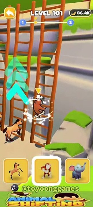 Level 101 Animal Shifting Transform Run