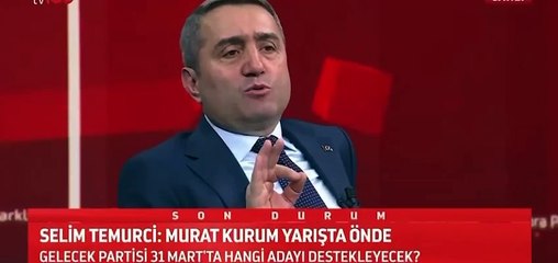 "Çekirdekleri hazırlayın çok eğeleneceğiz” Ekrem’e bir tokatta Gelecek Partisinden… “Bizim için Murat Kurum önde”