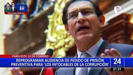 “Los Intocables de la Corrupción”: reprograman audiencia de prisión preventiva para 14 de febrero