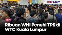 Banyak Tak Terdaftar di DPT, Ribuan Pemilih Membludak di TPS Gedung WTC Kuala Lumpur