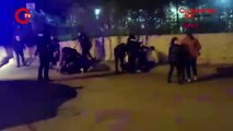 Şişli'de iki grup arasında çıkan kavgada bir polis yaralandı