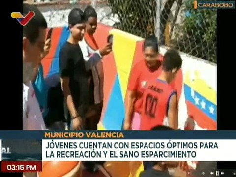 Carabobo | Recuperan cancha deportiva para la recreación de niños y jóvenes