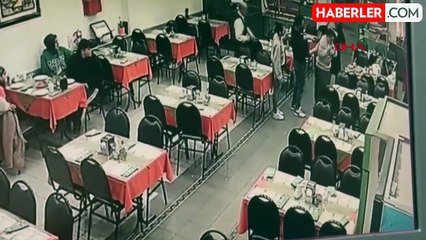 Restoranda Boğazına Yiyecek Kaçan Çocuk Heimlich Manevrasıyla Kurtarıldı