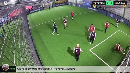 Faute de Sofiane  Michalczak  - TOYOTOMI EUROPE