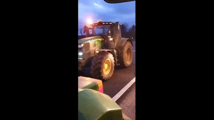 Dover farmers' protest