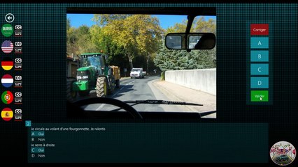 Code De La Route 2024, Examen Nº 17 + Corrigés