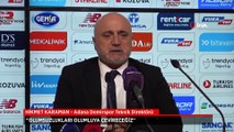 Adana Demirspor Teknik Direktörü Hikmet Karaman: Olumsuzlukları olumluya çevireceğiz