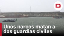 Unos narcos matan a dos guardias civiles en Barbate (Cádiz) tras arrollarles con una lancha
