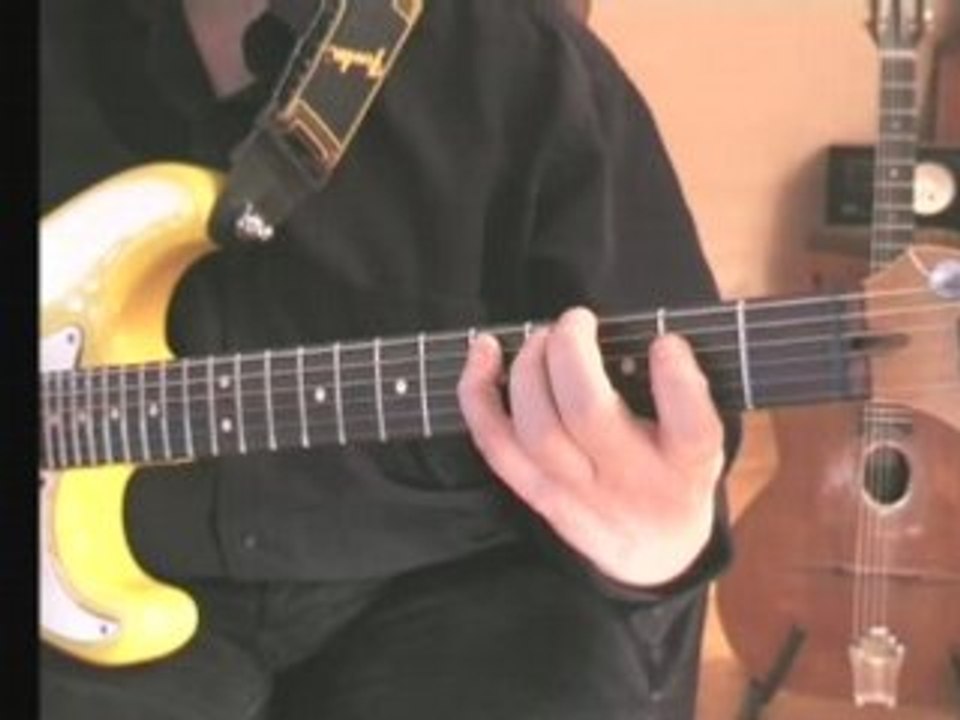 La gamme pentatonique majeure a la guitare