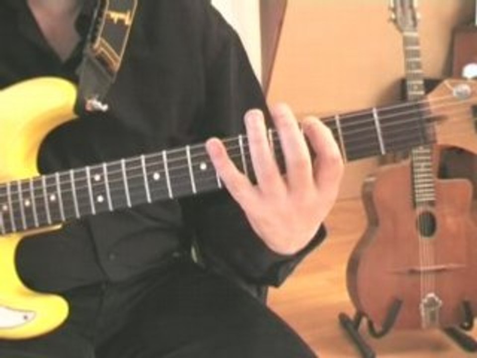 La gamme pentatonique mineure a la guitare