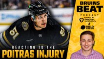 Reacting to the Matt Poitras Injury w/ Scott McLaughlin | Bruins Beat