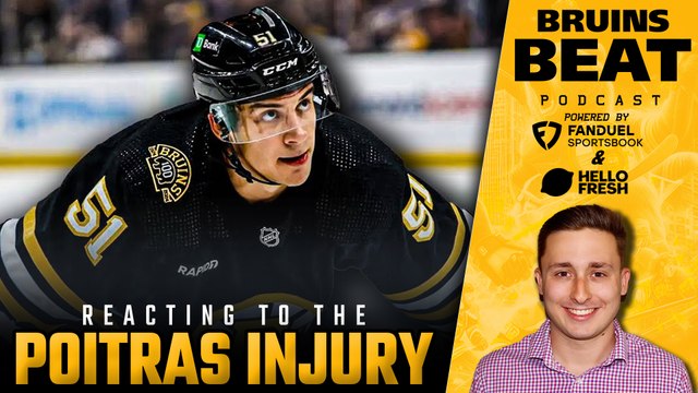 Reacting to the Matt Poitras Injury w/ Scott McLaughlin | Bruins Beat