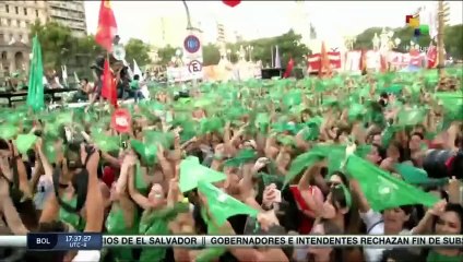 Argentinos rechazan debate sobre despenalización del aborto