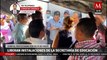 Trabajadores educativos en Chiapas liberan instalaciones de la Secretaría de Educación
