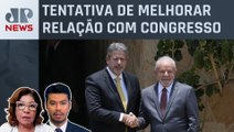 Lula e Arthur Lira “selam paz” durante conversa no Palácio da Alvorada