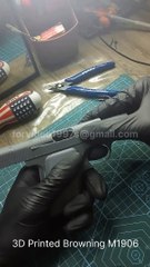 3D Printable Browning M1906 Model – Perfect for Educational Projects 📚