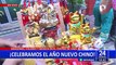 Año Nuevo Chino: limeños llegan a la calle Capón para celebrar la festividad del dragón
