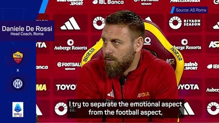 De Rossi confident Lukaku will handle pressure of facing former side Inter