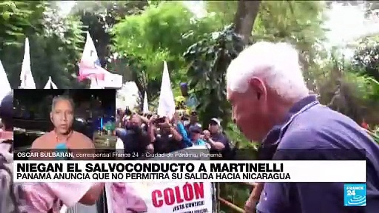 Informe desde Ciudad de Panamá: denegado salvoconducto para que Martinelli viaje a Nicaragua
