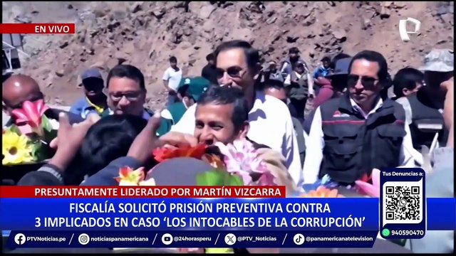 Fiscalía solicita 36 meses de prisión preventiva para ‘Los intocables de la corrupción’