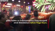 Menjelang Malam Tahun Baru Imlek, Heru Budi Hartono Mengunjungi Vihara di Jakarta