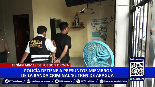 Santa Anita: capturan a dos extranjeros presuntos miembros del ‘Tren de Aragua’