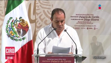 Abuchean a Cuauhtémoc Blanco durante evento en Plaza de Armas de Cuernavaca