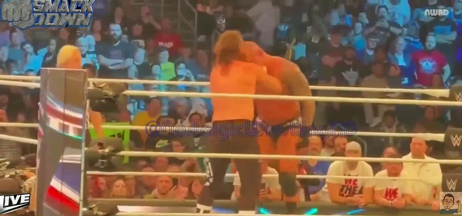 RANDY Orton RKO To Sami Zayn On WWE SmackDown (February 9 2024)