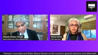 Pakistani journalist and peace activist Beena Sarwar speaks with Mayank Chhaya from Lahore | SAM Conversation
