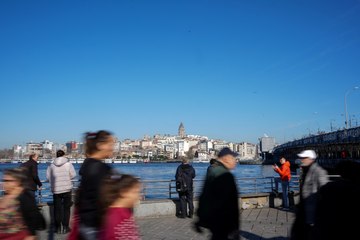Kış ortasında İstanbul'dan bahar manzaraları