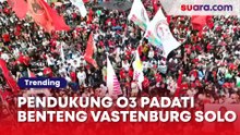 Kampanye Terakhir, Pendukung Ganjar-Mahfud Padati Benteng Vastenburg Solo
