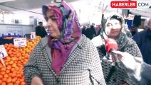 İstanbul Bağcılar Semt Pazarı'nda Vatandaşlar ve Esnaf Zamlı Fiyatlardan Şikayet Ediyor