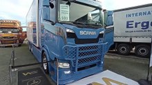 most beautiful three-axle Scania S in Greece