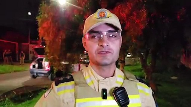 Tenente Cícero detalha atendimento dos Bombeiros a homem baleado dentro do carro