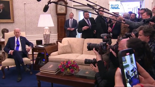 Байден и Шольц призвали Конгресс США возобновить помощь Украине