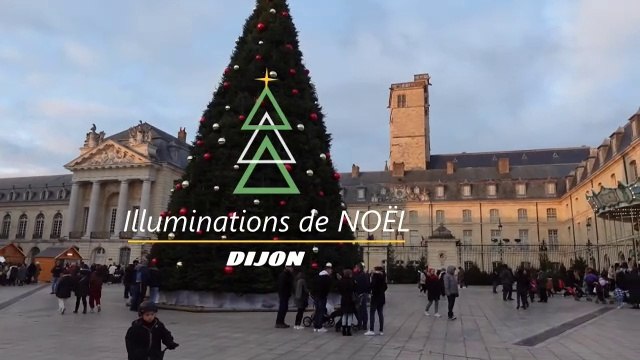 Illuminations de Noël à DIJON décembre 2023