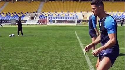 İZLE | Al Nassr'ın yıldızları birbirine meydan okudu!