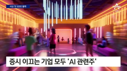 美 S&P500, 사상 첫 종가 5000선 돌파…한국은 답보