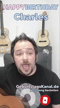Happy Birthday, Charls! Geburtstagsgrüße an Charls
