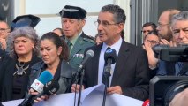 Miguel Molina, alcalde de Barbate, condena el ataque a los guardias civiles