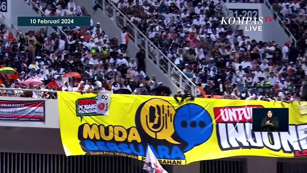 [FULL] Orasi Politk Anies saat Kampanye Akbar Anies-Muhaimin di JIS