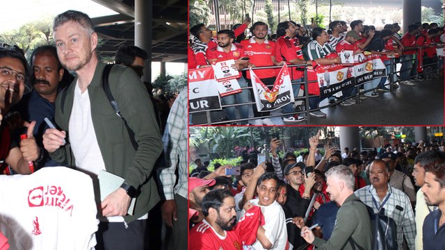 Indian Fans Sing You Are My Solskjær For Norwegian Football Player Ole Gunnar Solskjær