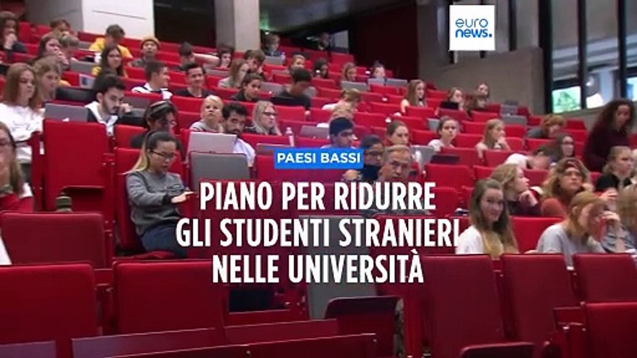 Paesi Bassi: il piano per ridurre il numero di studenti stranieri nelle università